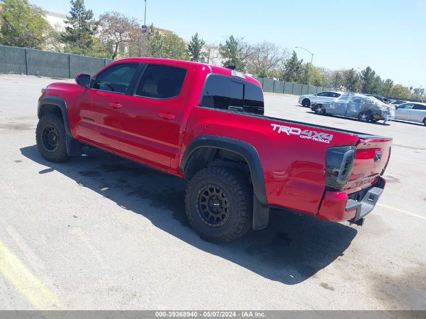 2022 Toyota Tacoma Trd Off Road VIN: 3TMCZ5AN4NM511368 Lot: 39368940