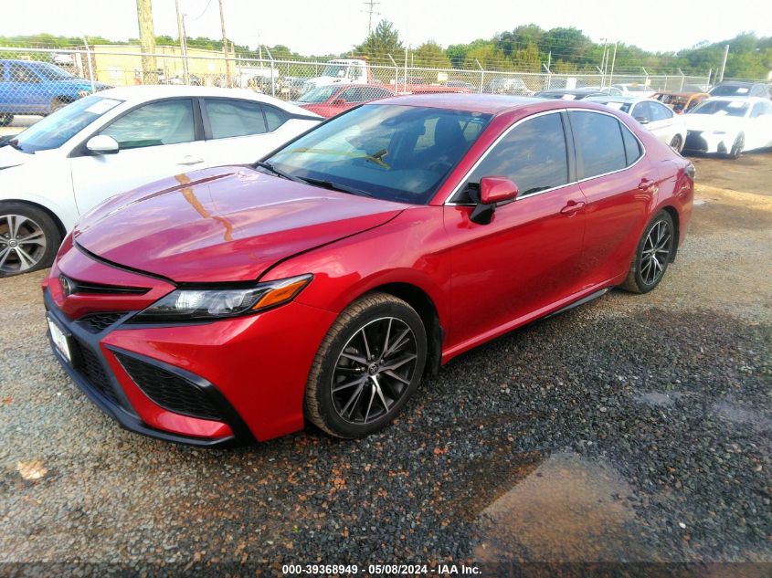 2021 Toyota Camry Se VIN: 4T1G11AK2MU423559 Lot: 39368949