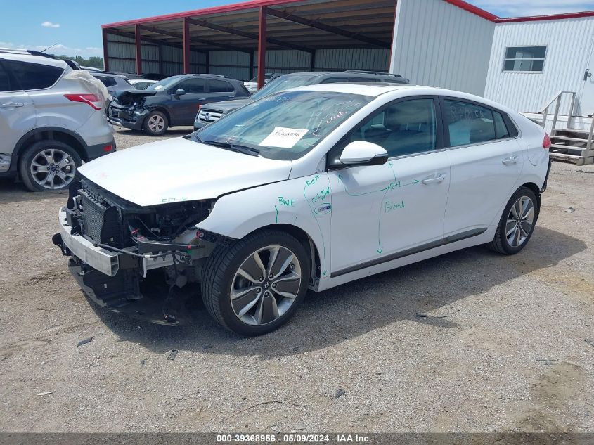 2019 Hyundai Ioniq Hybrid Limited VIN: KMHC05LC1KU135964 Lot: 39368956