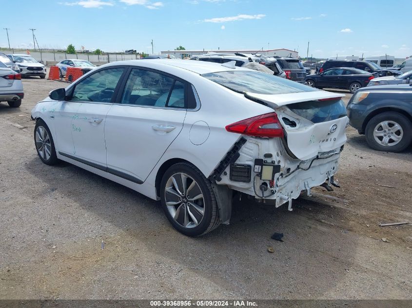 2019 Hyundai Ioniq Hybrid Limited VIN: KMHC05LC1KU135964 Lot: 39368956