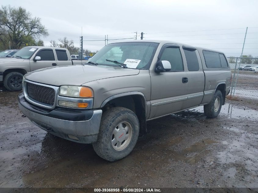 1999 GMC Sierra 1500 Sle VIN: 2GTEK19TXX1544958 Lot: 39368958