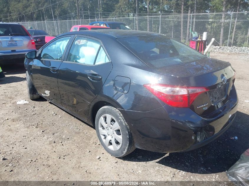 2018 Toyota Corolla Le VIN: 2T1BURHE5JC066665 Lot: 39368979