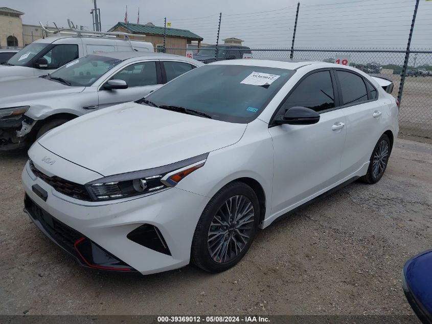 2023 Kia Forte Gt-Line VIN: 3KPF54AD1PE580462 Lot: 39369012