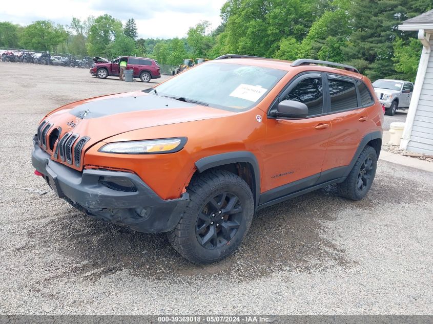 2016 Jeep Cherokee Trailhawk VIN: 1C4PJMBS4GW119338 Lot: 39369018