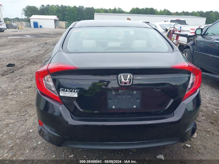 2016 Honda Civic Lx VIN: 19XFC2F5XGE011203 Lot: 39369043