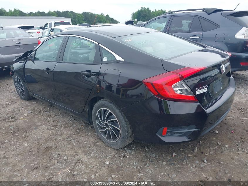 2016 Honda Civic Lx VIN: 19XFC2F5XGE011203 Lot: 39369043