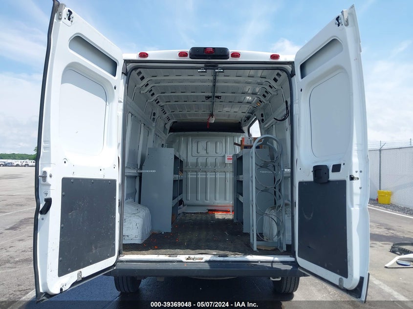 VIN 3C6TRVDGXLE101234 2020 RAM PROMASTER 2500 HIGH ROOF 159 WB