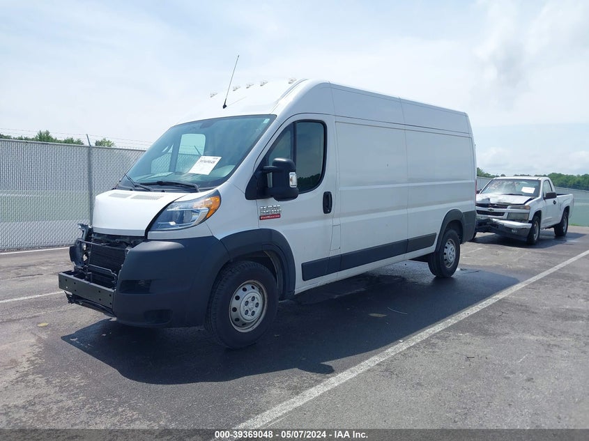 VIN 3C6TRVDGXLE101234 2020 RAM PROMASTER 2500 HIGH ROOF 159 WB