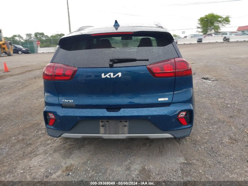 2022 Kia Niro Lxs Se VIN: KNDCB3LC6N5545595 Lot: 39369049