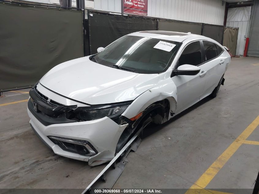 2019 Honda Civic Ex VIN: 19XFC1F39KE012165 Lot: 39369068