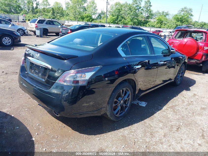 2014 Nissan Maxima 3.5 S VIN: 1N4AA5AP7EC493391 Lot: 39369072