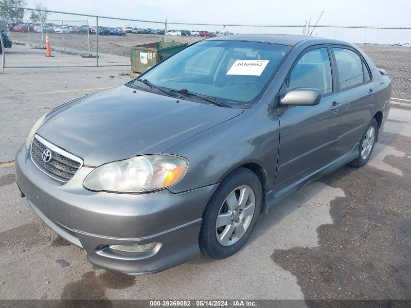 2008 Toyota Corolla S VIN: 1NXBR32E18Z974563 Lot: 39369082