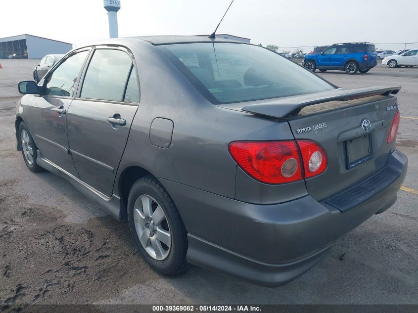 2008 Toyota Corolla S VIN: 1NXBR32E18Z974563 Lot: 39369082