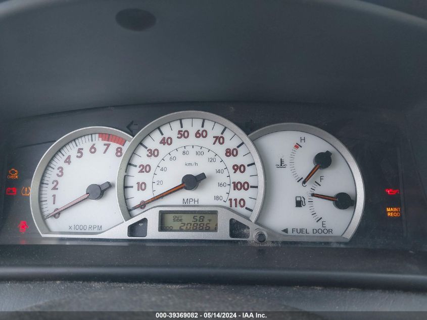 2008 Toyota Corolla S VIN: 1NXBR32E18Z974563 Lot: 39369082