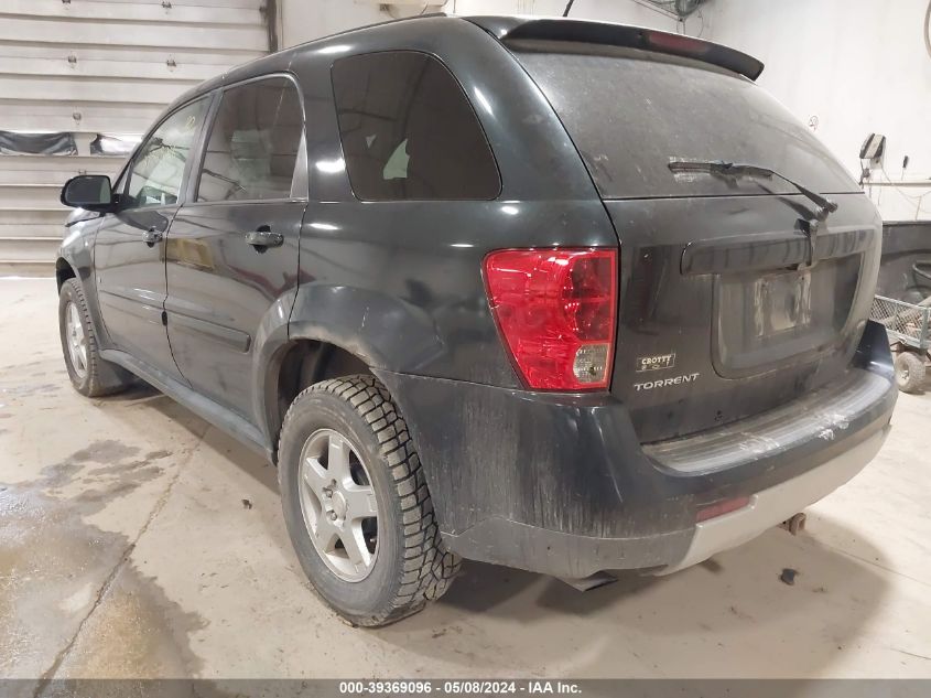 2009 Pontiac Torrent VIN: 2CKDL43F096225063 Lot: 39369096