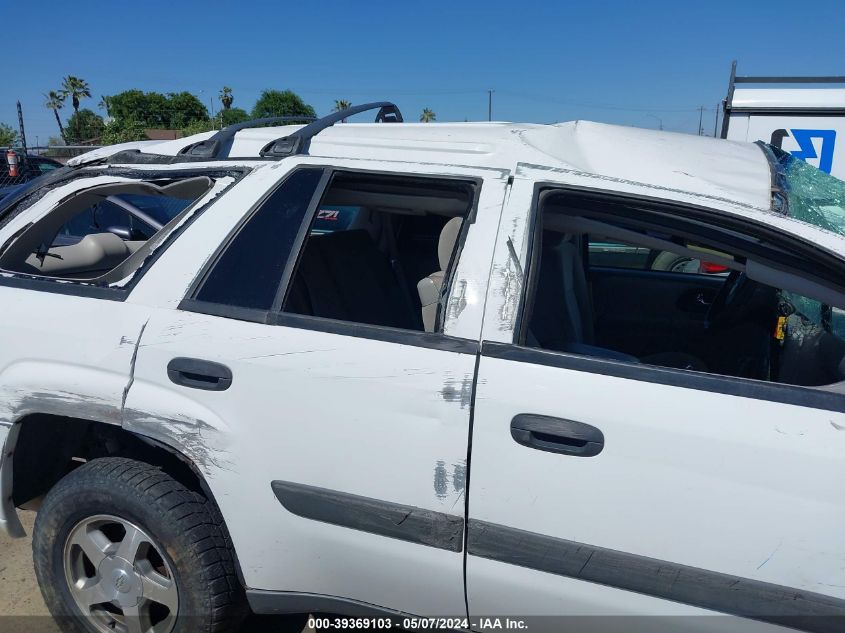 2005 Chevrolet Trailblazer Ls VIN: 1GNDT13S652291294 Lot: 39369103