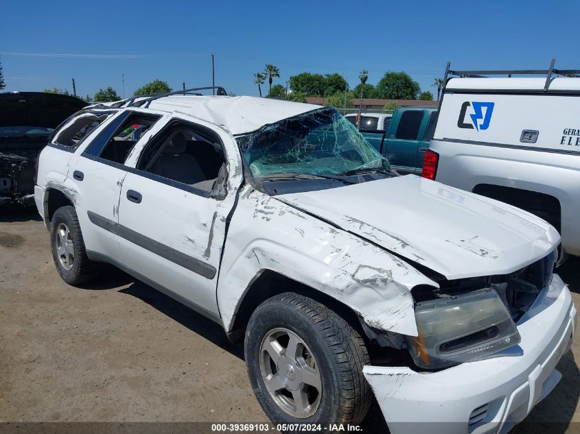 2005 Chevrolet Trailblazer Ls VIN: 1GNDT13S652291294 Lot: 39369103