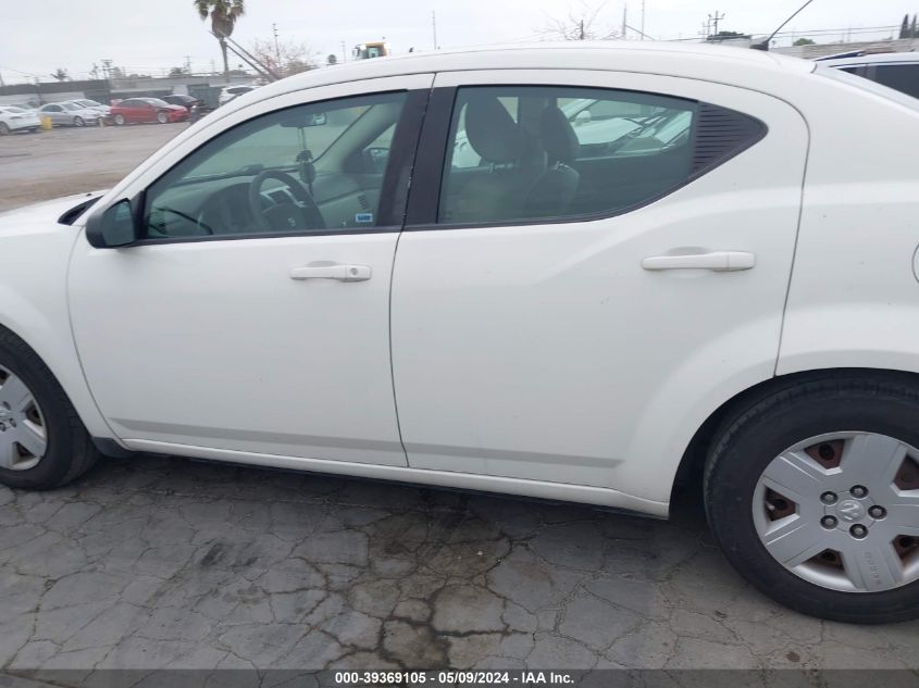 2008 Dodge Avenger Se VIN: 1B3LC46K08N631349 Lot: 39369105