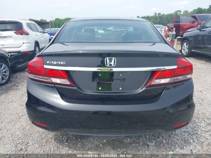 2015 Honda Civic Lx VIN: 2HGFB2F52FH500153 Lot: 39369144