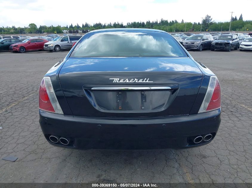 2007 Maserati Quattroporte Base Duoselect/Executive Duoselect/Sport Gt Duoselect VIN: ZAMCE39A870028341 Lot: 39369150