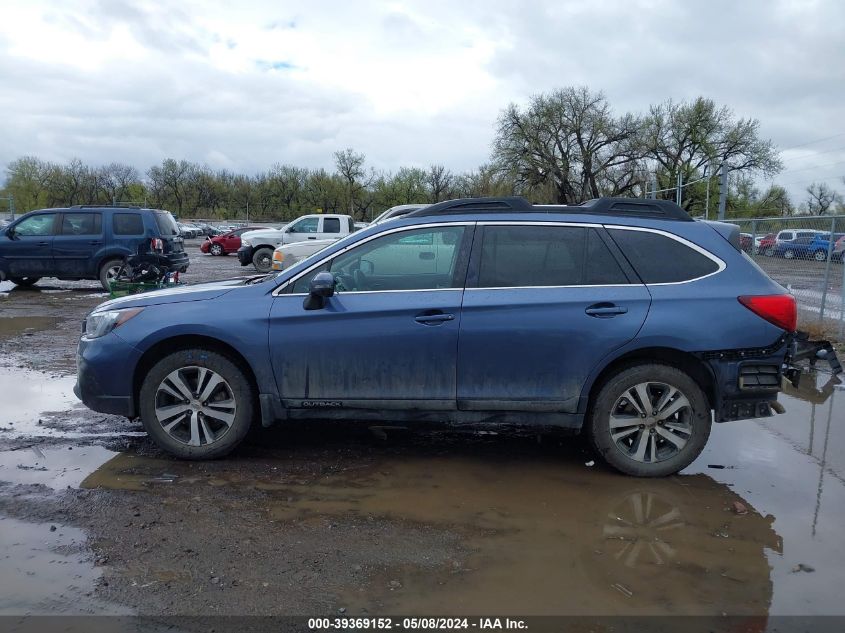 2018 Subaru Outback 3.6R Limited VIN: 4S4BSENC0J3384117 Lot: 39369152