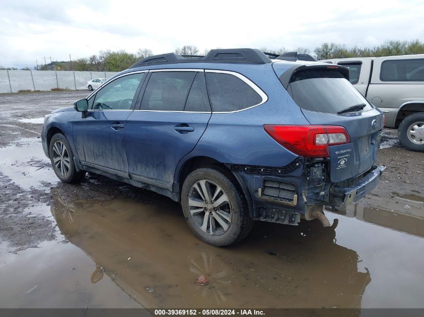 2018 Subaru Outback 3.6R Limited VIN: 4S4BSENC0J3384117 Lot: 39369152