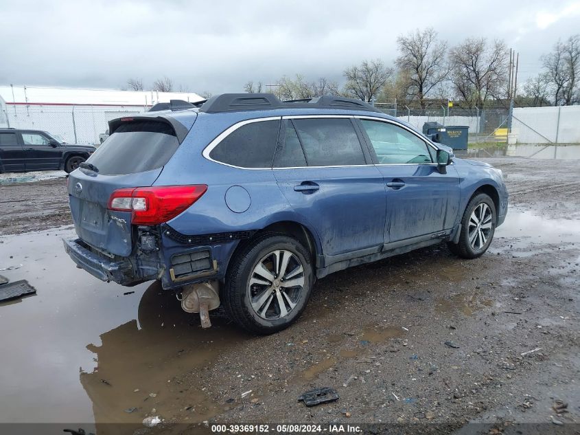 2018 Subaru Outback 3.6R Limited VIN: 4S4BSENC0J3384117 Lot: 39369152