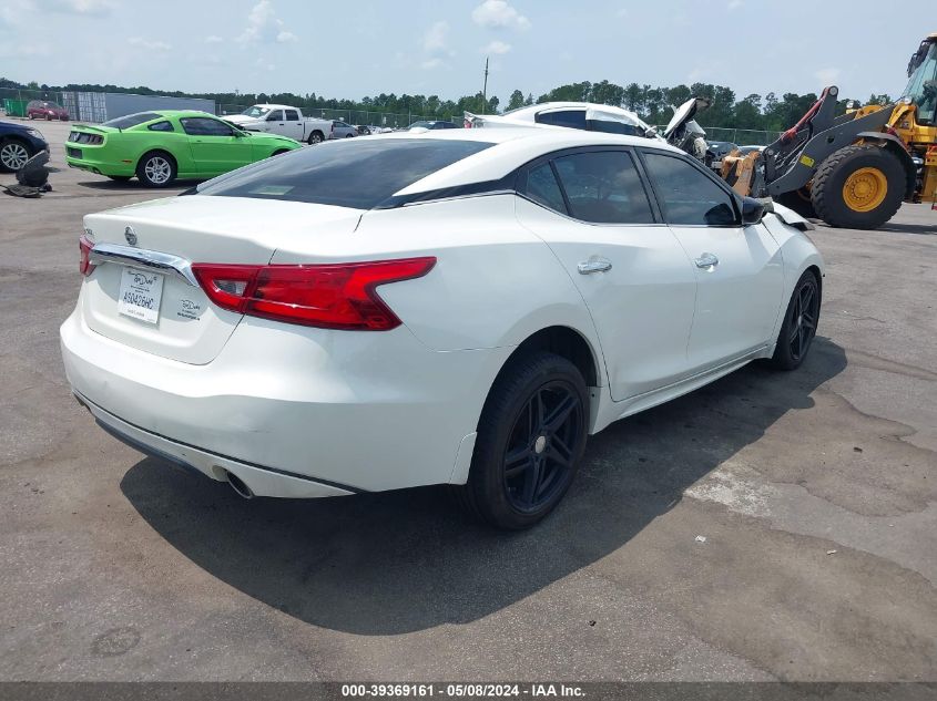 2016 NISSAN MAXIMA VIN: 1N4AA6AP1GC392145