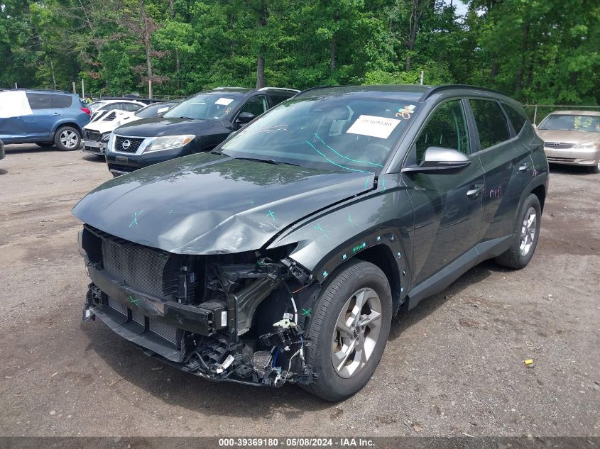 VIN 5NMJB3AE2NH077115 2022 HYUNDAI TUCSON SEL