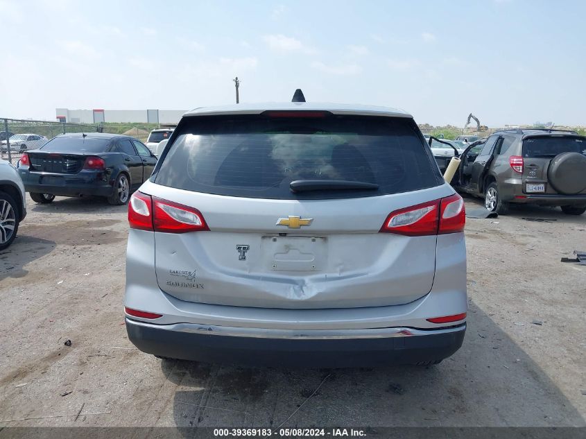 2018 Chevrolet Equinox Ls VIN: 2GNAXHEV2J6199443 Lot: 39369183