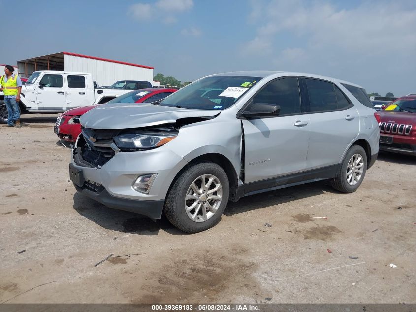 2018 Chevrolet Equinox Ls VIN: 2GNAXHEV2J6199443 Lot: 39369183