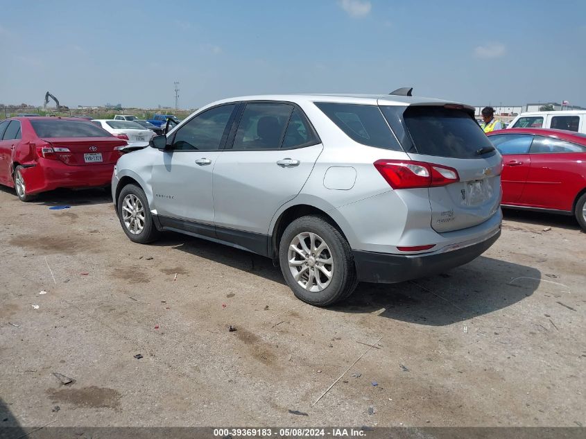 2018 Chevrolet Equinox Ls VIN: 2GNAXHEV2J6199443 Lot: 39369183