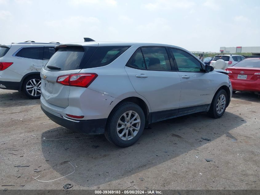 2018 Chevrolet Equinox Ls VIN: 2GNAXHEV2J6199443 Lot: 39369183