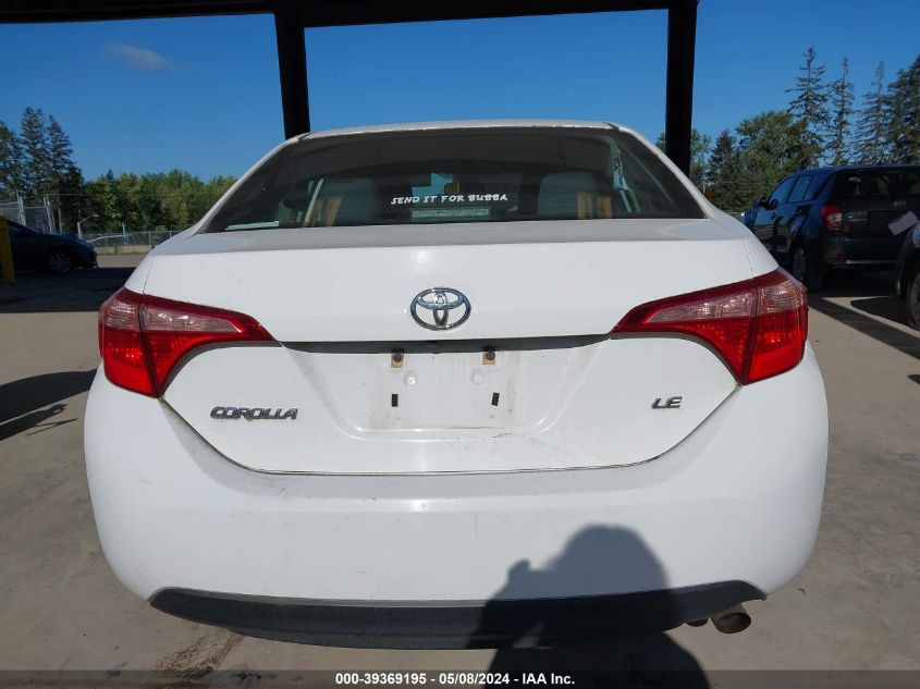 2019 TOYOTA COROLLA L/LE/XLE/SE/XSE - 2T1BURHE6KC224660