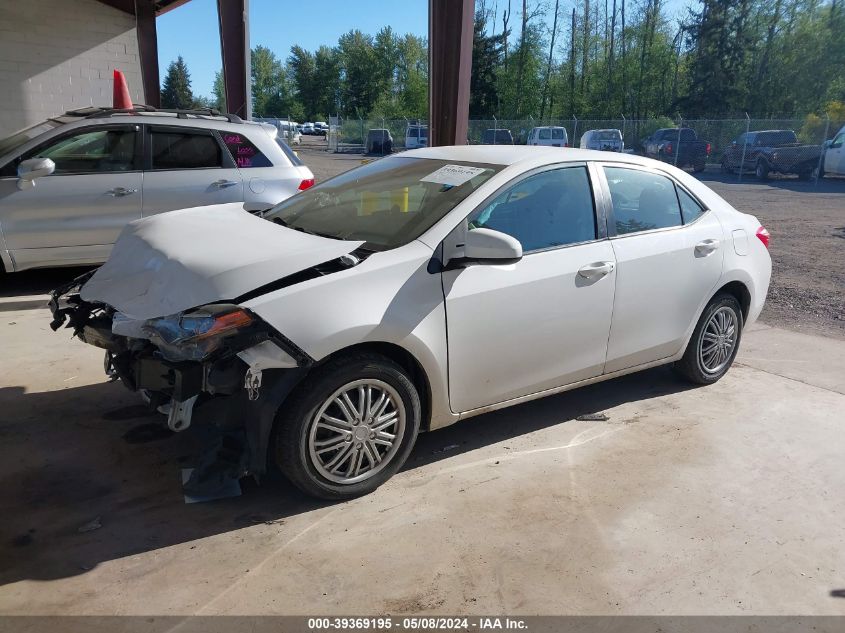 2019 TOYOTA COROLLA L/LE/XLE/SE/XSE - 2T1BURHE6KC224660