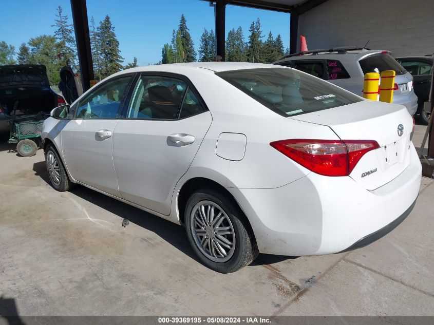 2019 Toyota Corolla Le VIN: 2T1BURHE6KC224660 Lot: 39369195