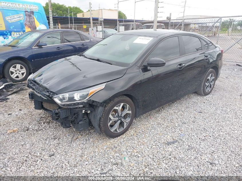 2021 Kia Forte Lxs VIN: 3KPF24AD7ME319681 Lot: 39369209