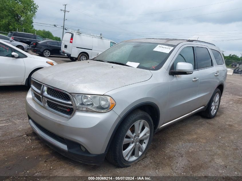 2012 Dodge Durango Crew VIN: 1C4RDJDG7CC322503 Lot: 39369214