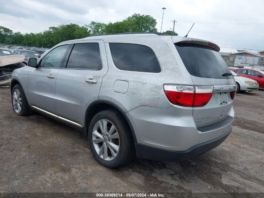 2012 Dodge Durango Crew VIN: 1C4RDJDG7CC322503 Lot: 39369214