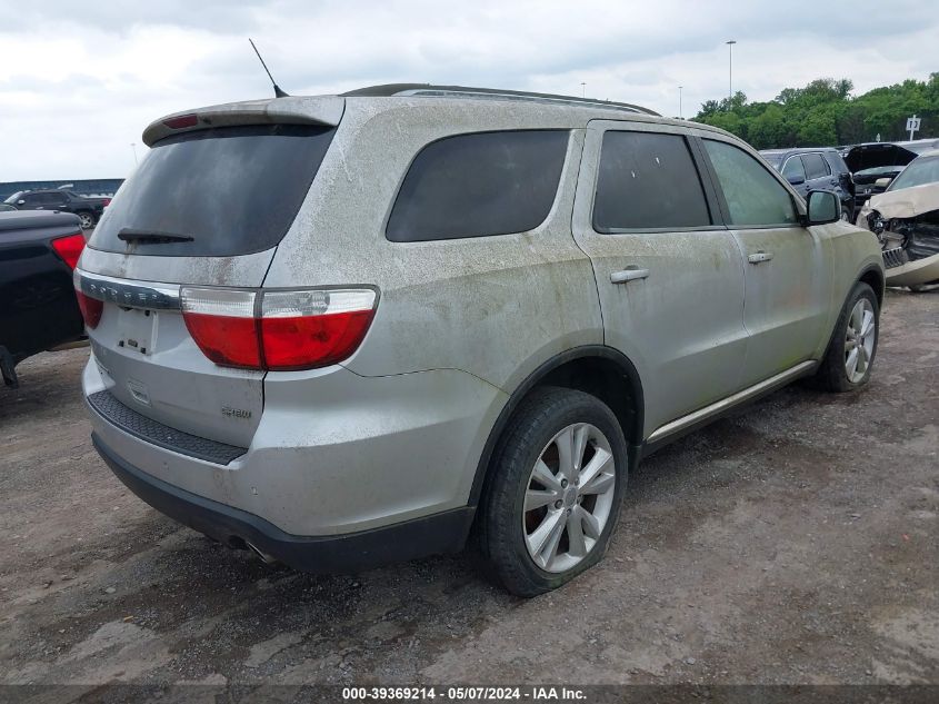 2012 Dodge Durango Crew VIN: 1C4RDJDG7CC322503 Lot: 39369214