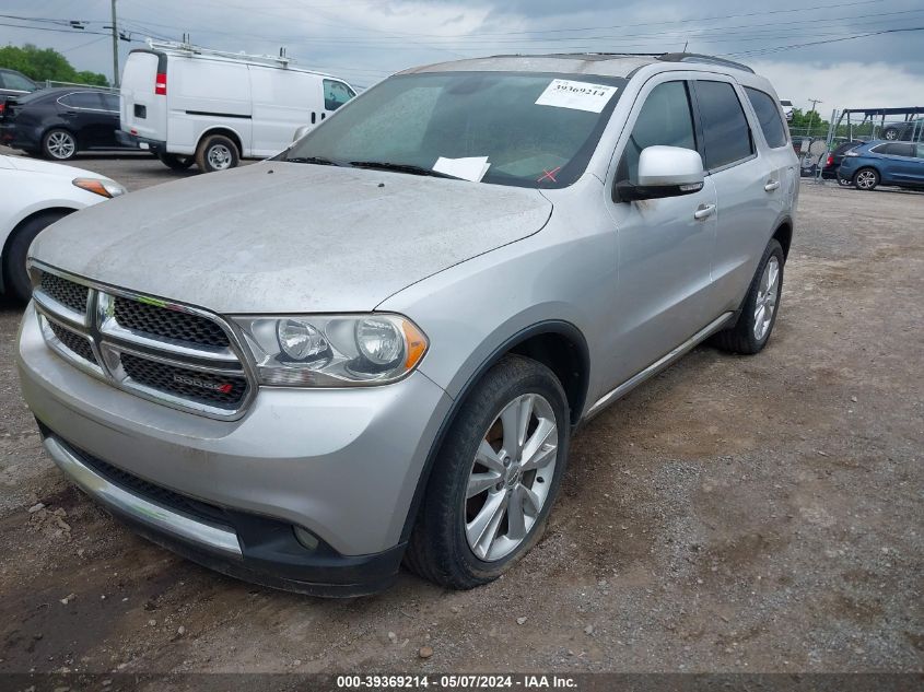 2012 Dodge Durango Crew VIN: 1C4RDJDG7CC322503 Lot: 39369214