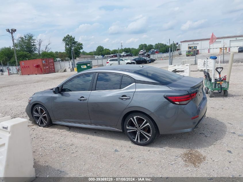 2020 Nissan Sentra Sr Xtronic Cvt VIN: 3N1AB8DV1LY302011 Lot: 39369228