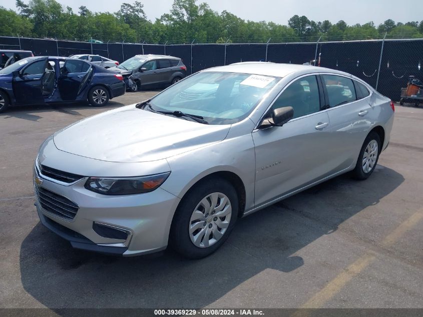 2016 Chevrolet Malibu L VIN: 1G1ZA5ST8GF216042 Lot: 39369229