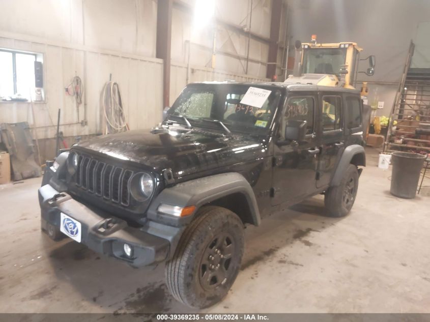 2024 Jeep Wrangler 4-Door Sport 4X4 VIN: 1C4PJXDG1RW245959 Lot: 39369235