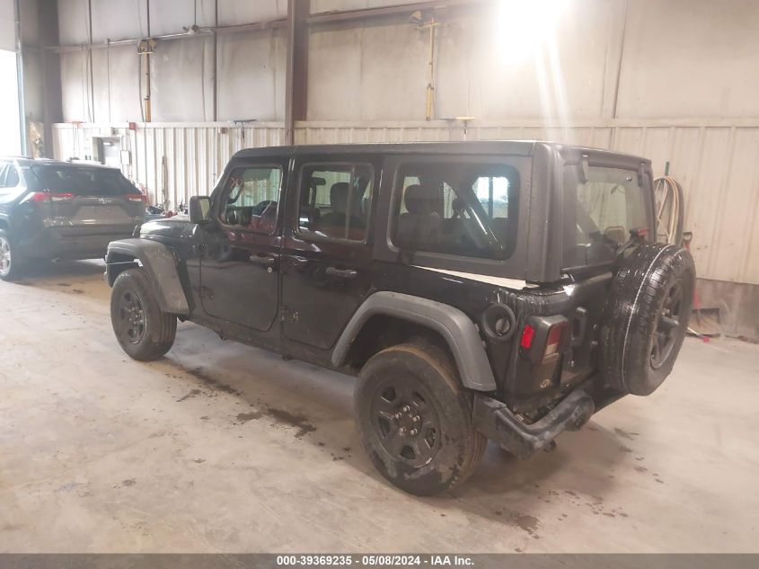 2024 Jeep Wrangler 4-Door Sport 4X4 VIN: 1C4PJXDG1RW245959 Lot: 39369235