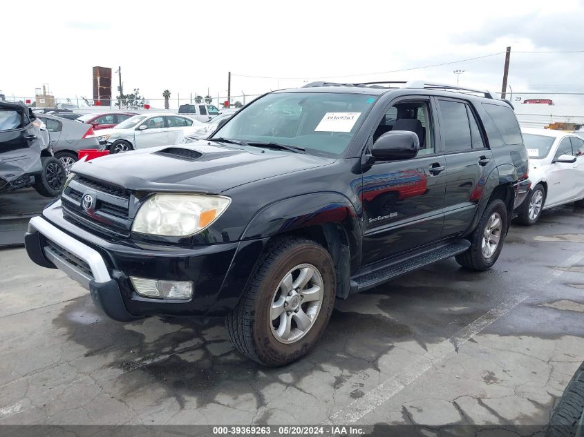 2004 Toyota 4Runner Sr5 Sport V6 VIN: JTEBU14RX40055648 Lot: 39369263