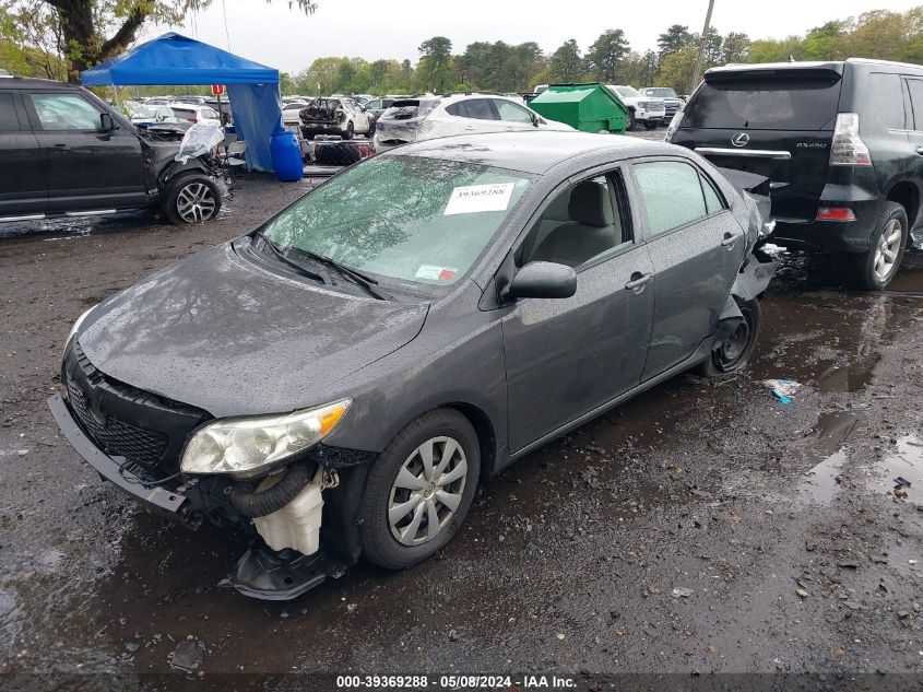 2009 Toyota Corolla Le VIN: 2T1BU40E89C110958 Lot: 39369288