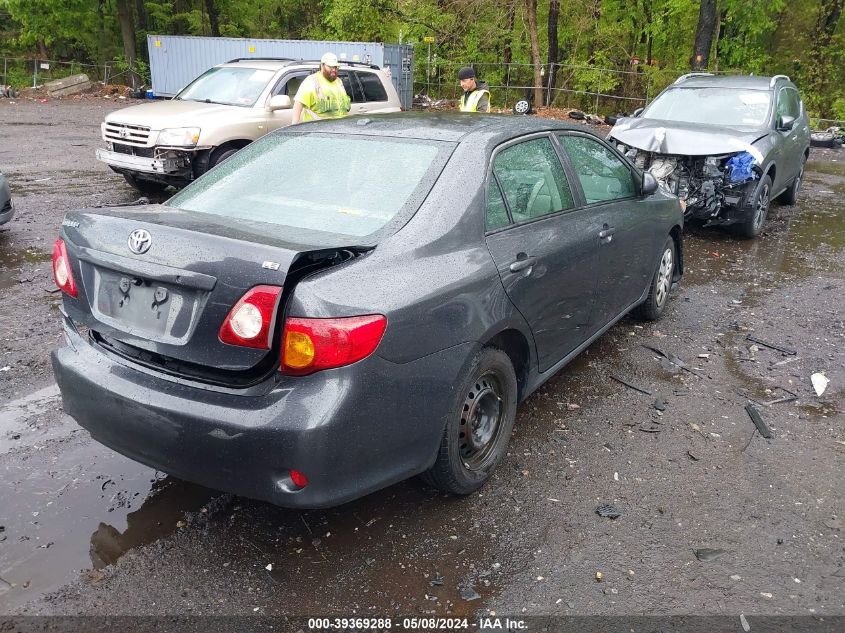 2009 Toyota Corolla Le VIN: 2T1BU40E89C110958 Lot: 39369288