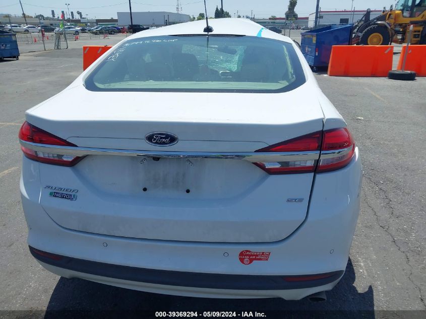 2018 Ford Fusion Energi Se Luxury VIN: 3FA6P0PU0JR246181 Lot: 39369294