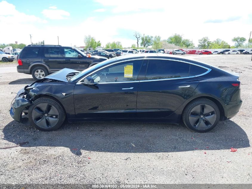 2018 Tesla Model 3 Long Range/Performance VIN: 5YJ3E1EBXJF103525 Lot: 39369303